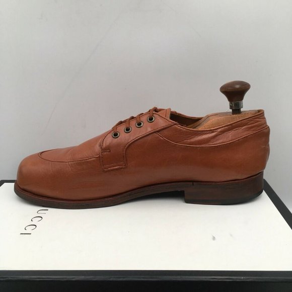 Rubaiyat by Martin Stieglitz Brown Leather Oxford Dress Shoes Men's Size 10 US - Picture 6 of 12